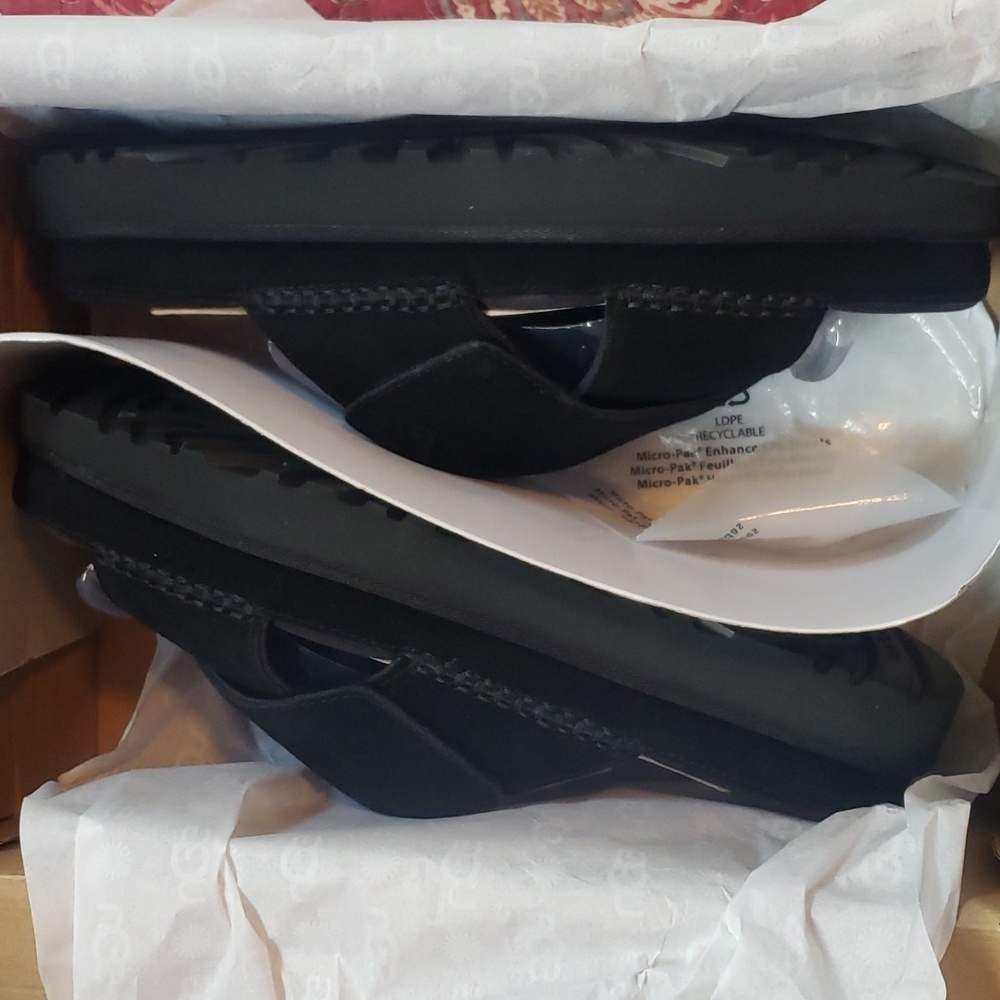 NWT- UGG ‘Goldenstar’ Suede Slide Sandal - Picture 5 of 12